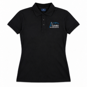 Asambo HR Specialists Women's Short-Sleeve Polo Shirt
