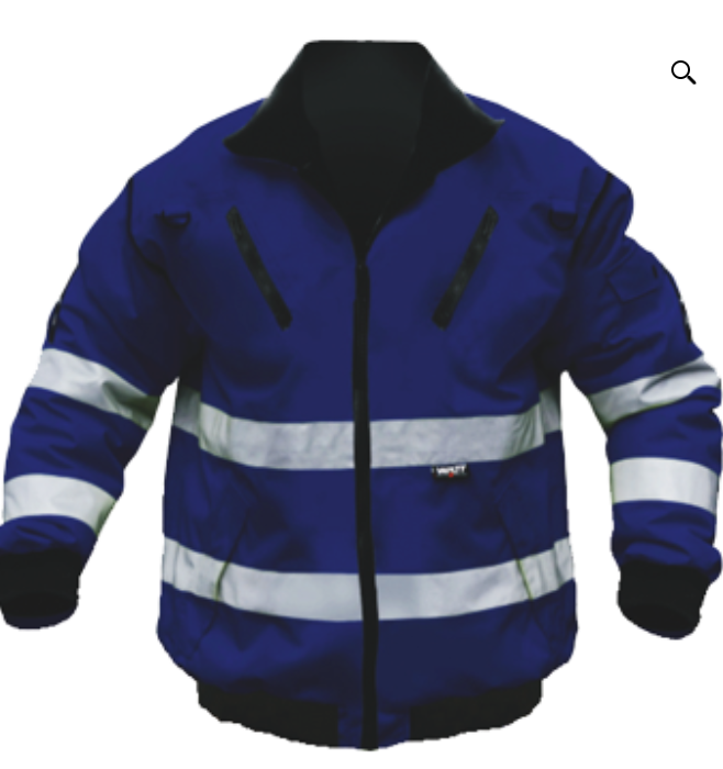 BUNNY WINTER REFLECTIVE JACKET – blue