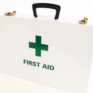 First Aid Kit Government Regulation 7 in White Mountable Cabinet