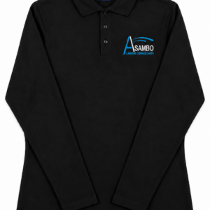 Asambo Labour Consultants Women's Long-Sleeve Polo Shirt