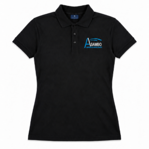 Asambo Labour Consultants Women's Short-Sleeve Polo Shirt