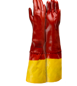 PVC Chemical And Acid Gloves – 60cm